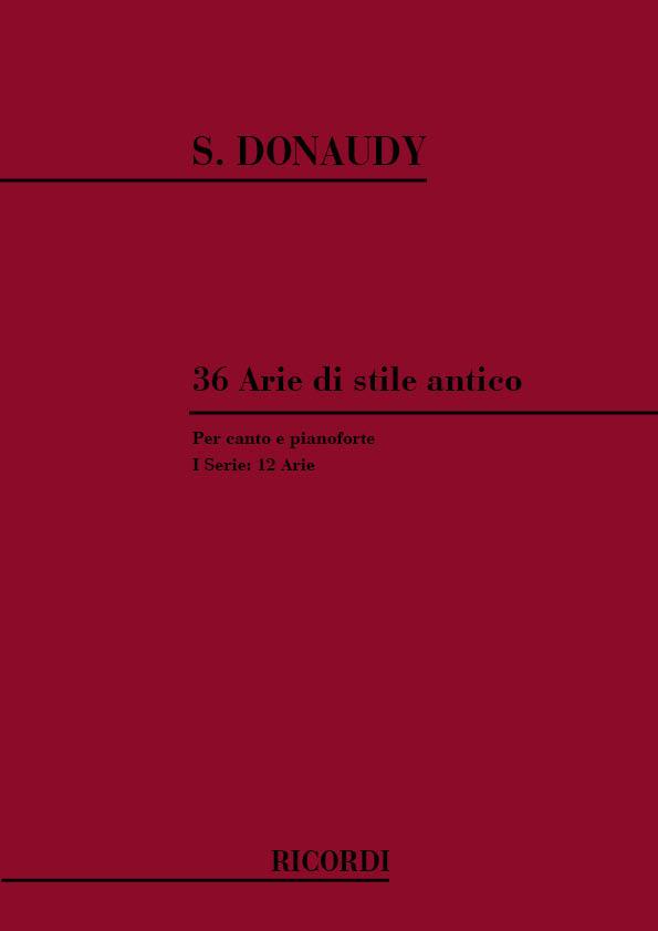 36 Arie Di Stile Antico I Serie